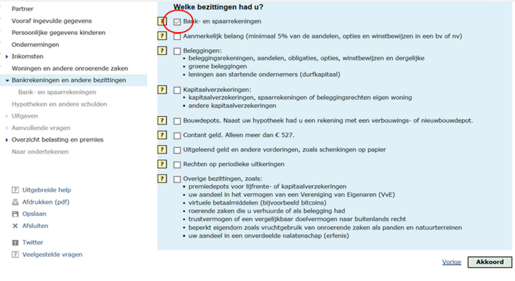 Persoonlijke verklaring voor het dateren van voorbeelden